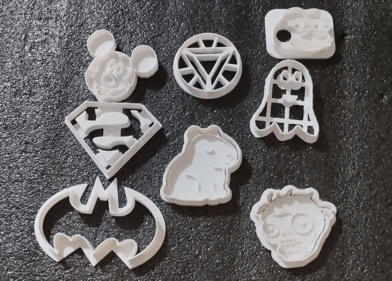 Moldes y cortantes para galletas